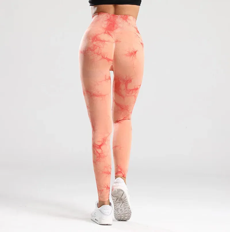 Tie Dye Seamless Gym Leggings