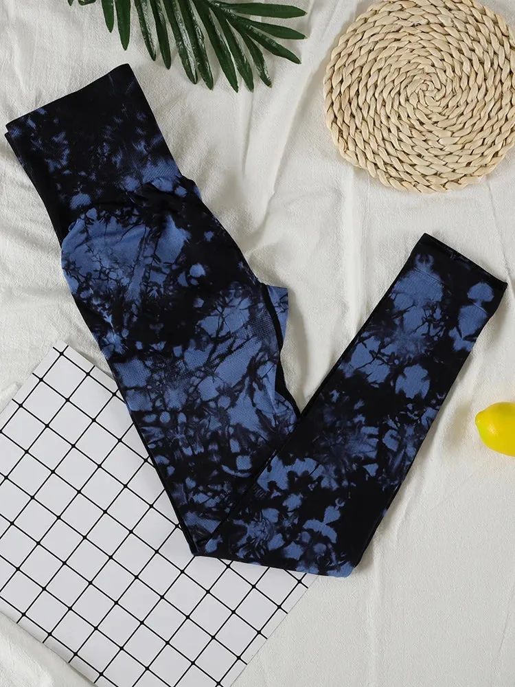 Tie Dye Seamless Gym Leggings