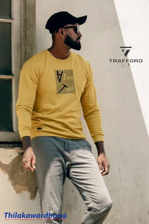 Trafford Crew Neck Long Sleeve T Shirt
