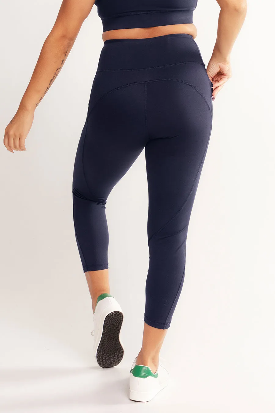 Training Pocket Move 7/8 Length Legging - Navy