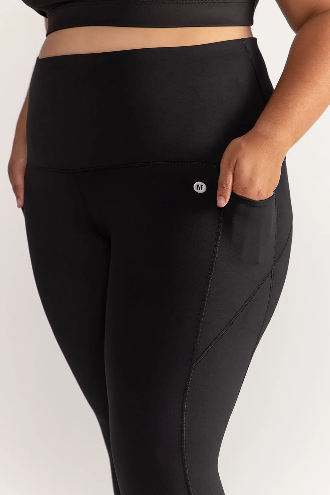 Training Pocket Move Full Length Legging - Black