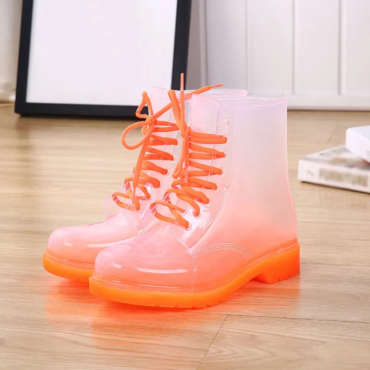 Transparent Rain Boots