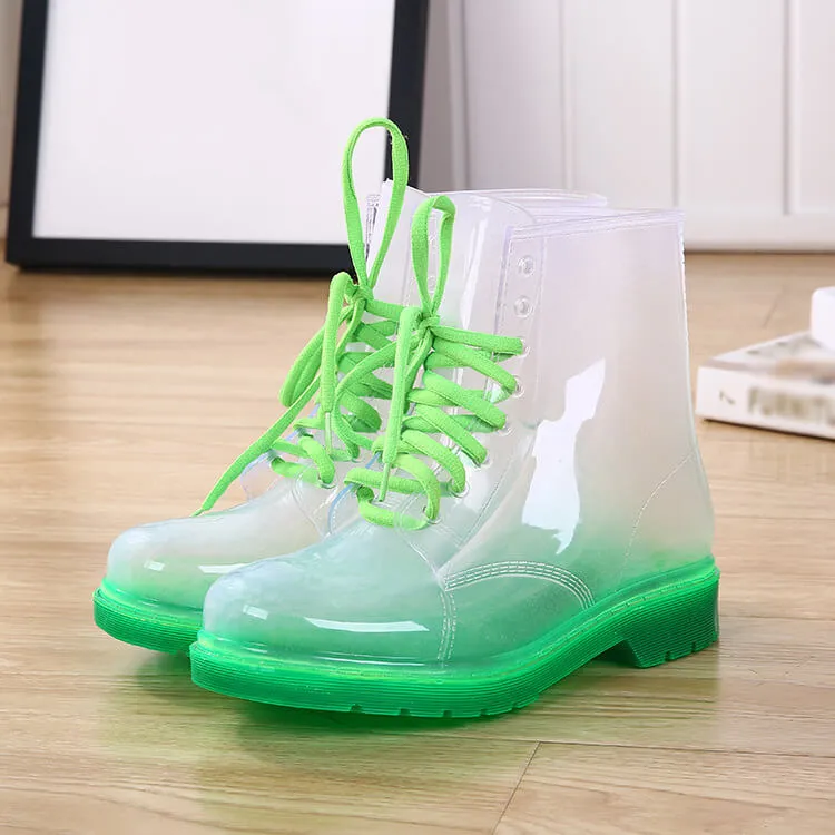 Transparent Rain Boots