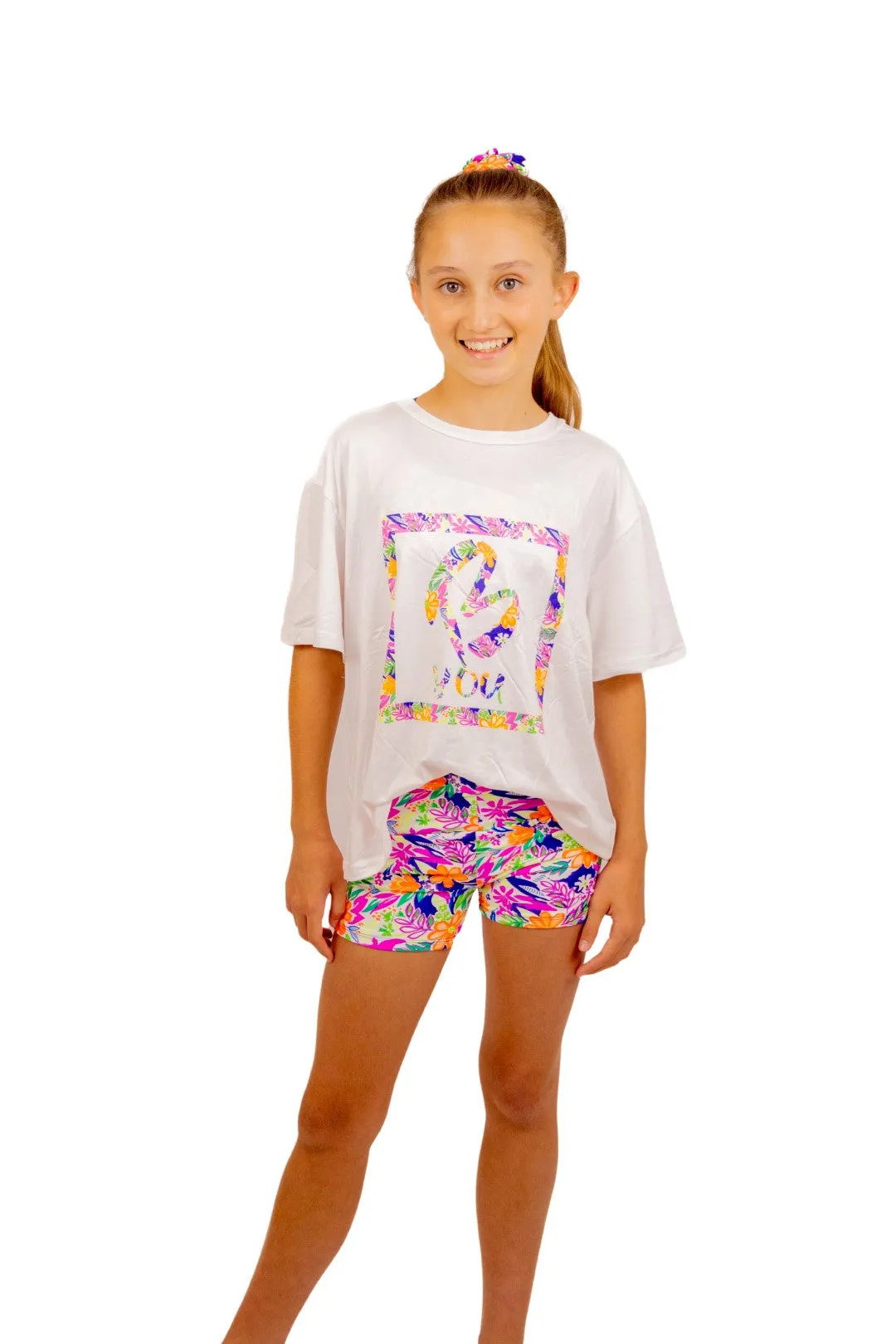 Tropical - Gym Swim Bike Shorts