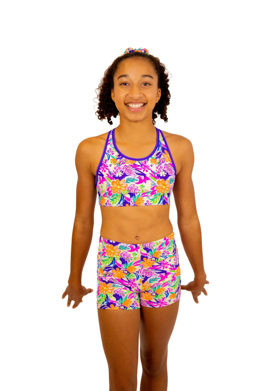 Tropical - Gym Swim Bike Shorts