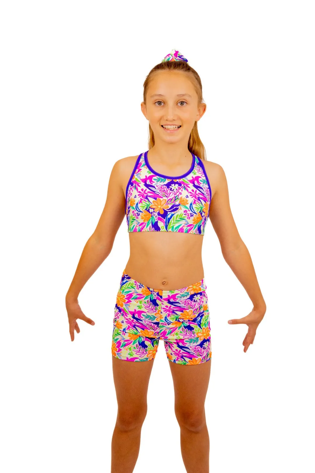 Tropical - Gym Swim Bike Shorts