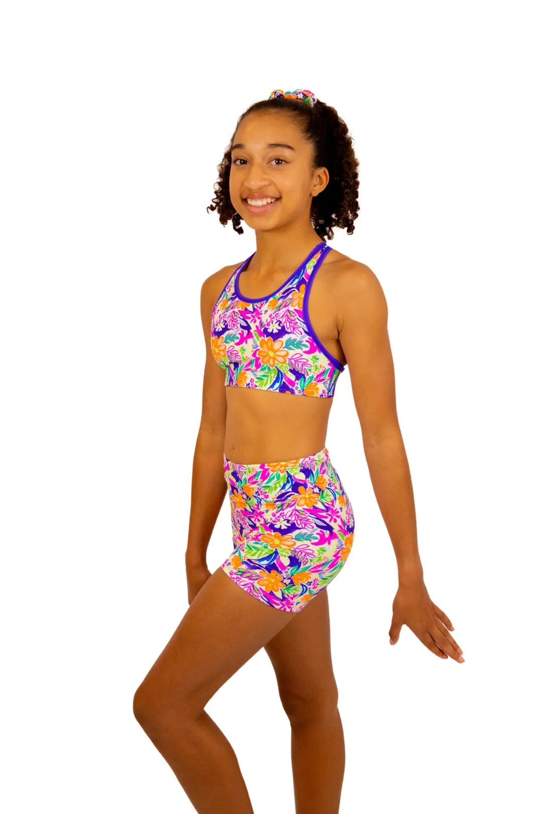 Tropical - Gym Swim Bike Shorts