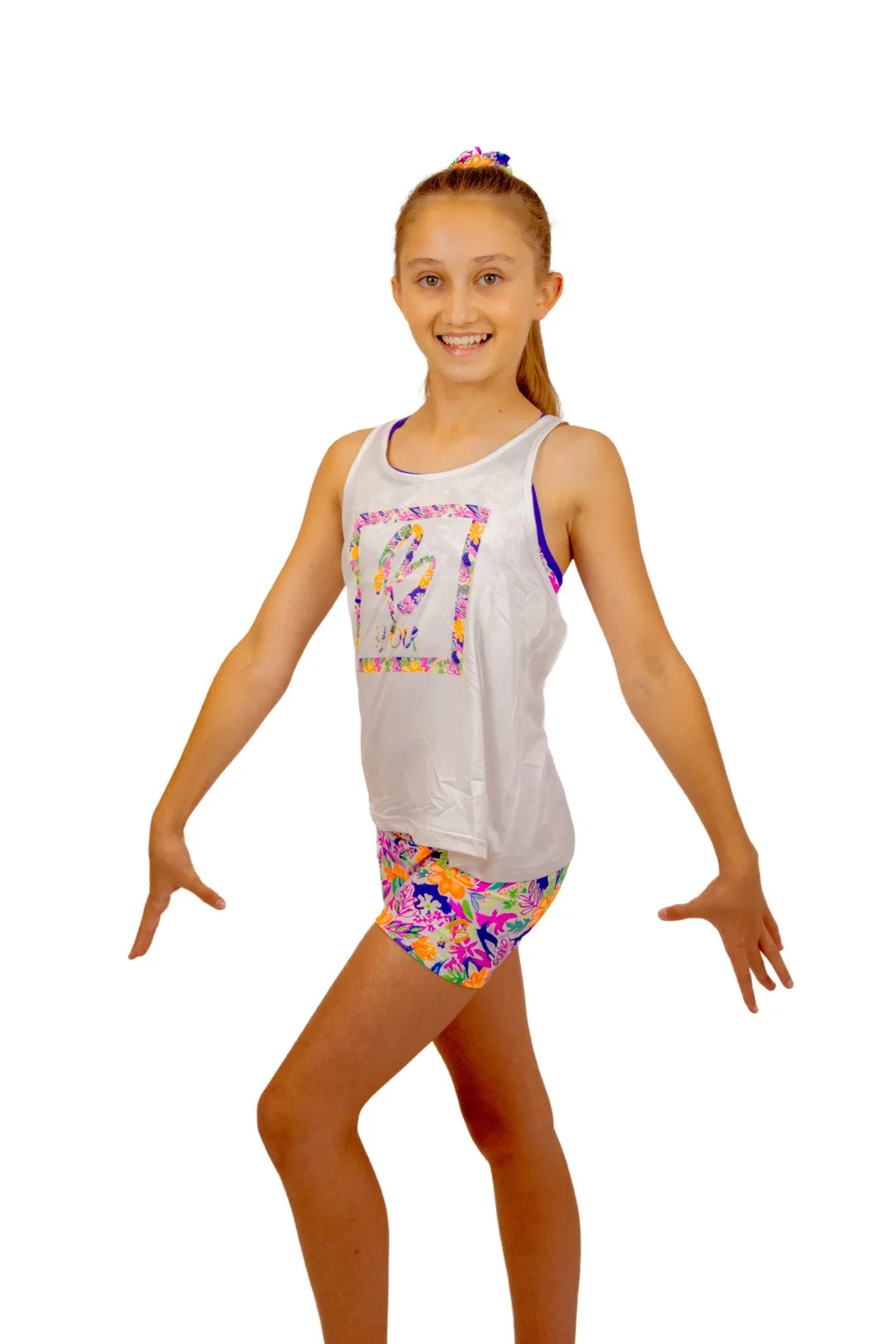 Tropical - Gym Swim Bike Shorts