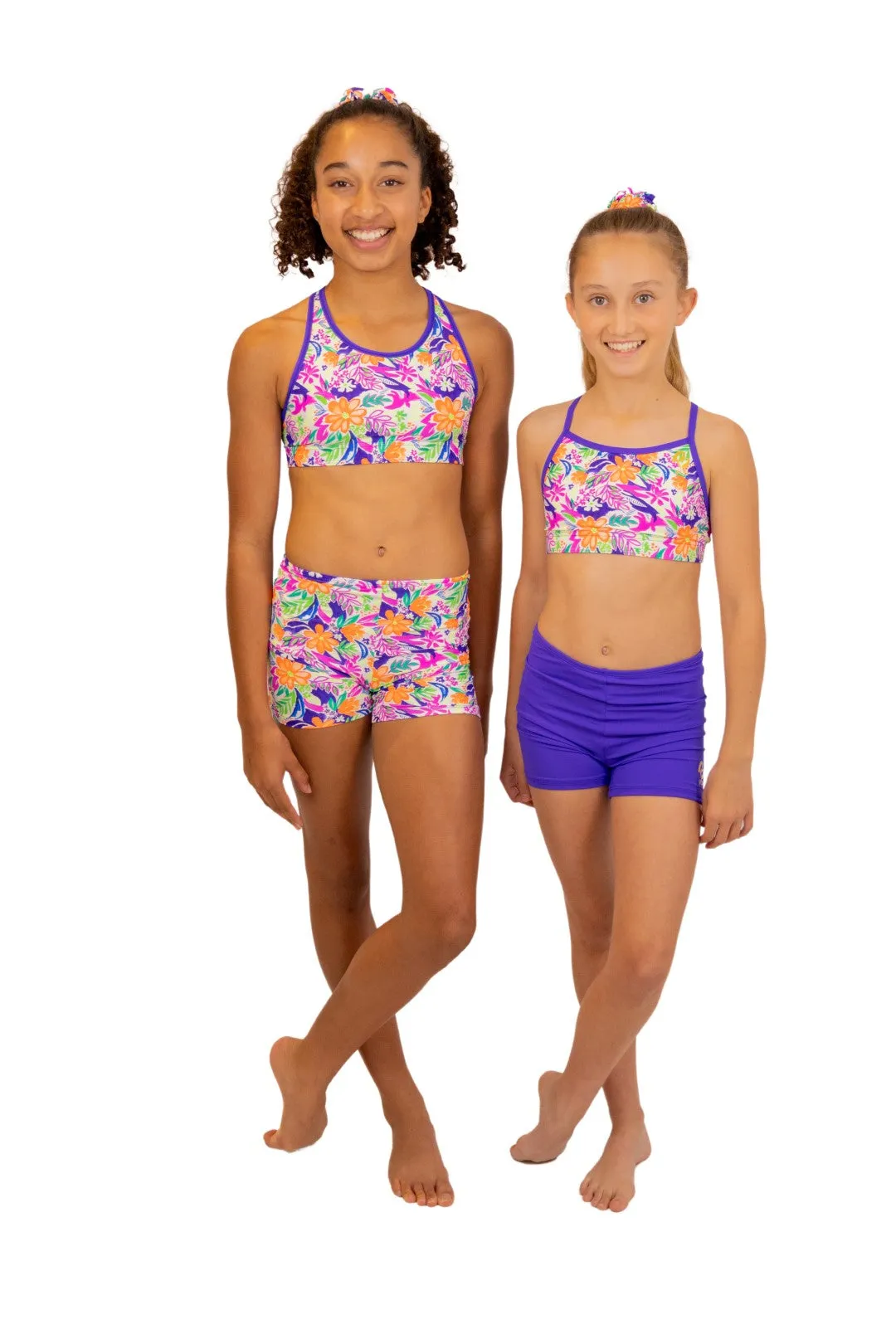Tropical - Gym Swim Bike Shorts