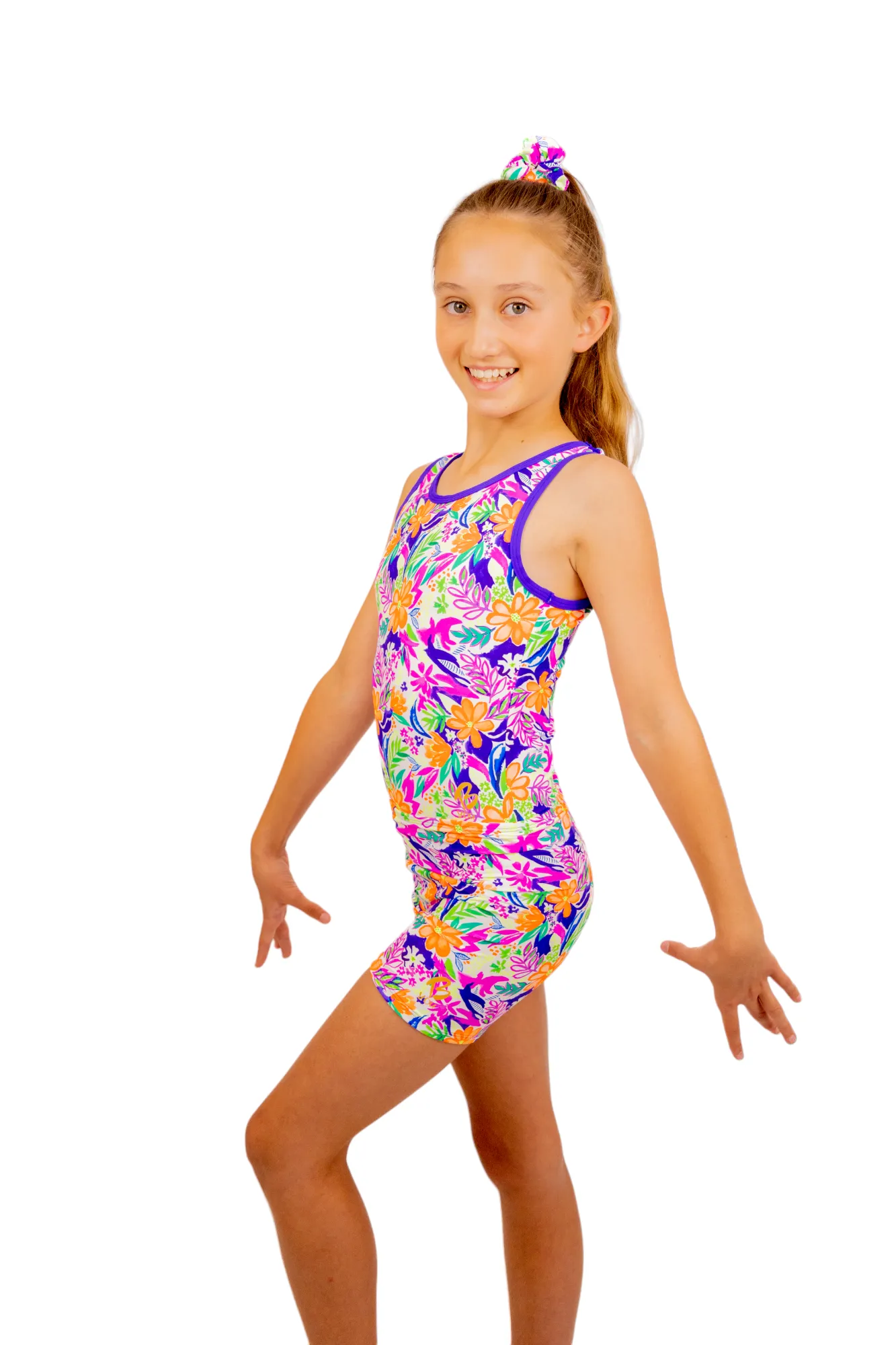 Tropical - Gym Swim Bike Shorts