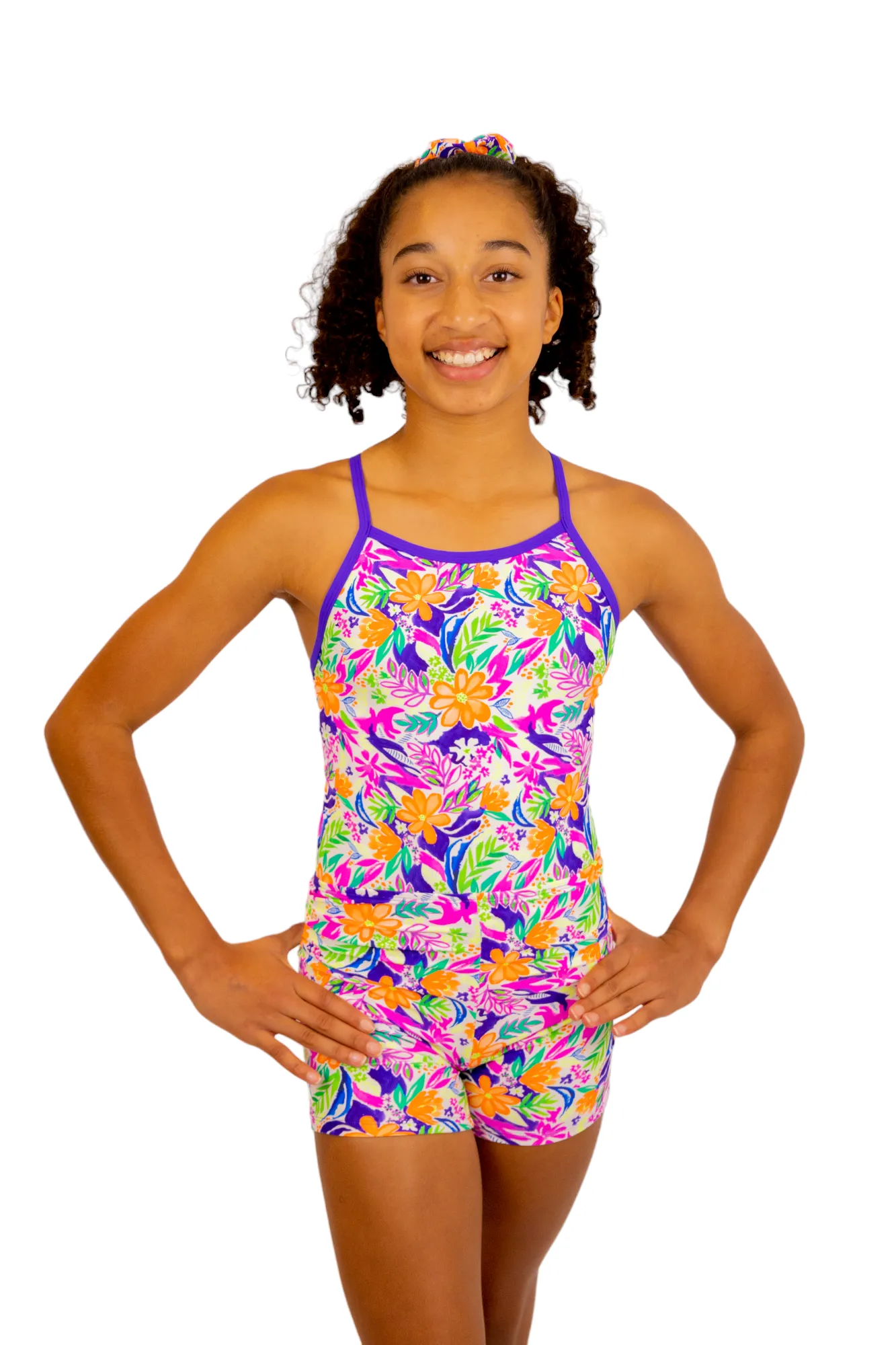 Tropical - Gym Swim Bike Shorts