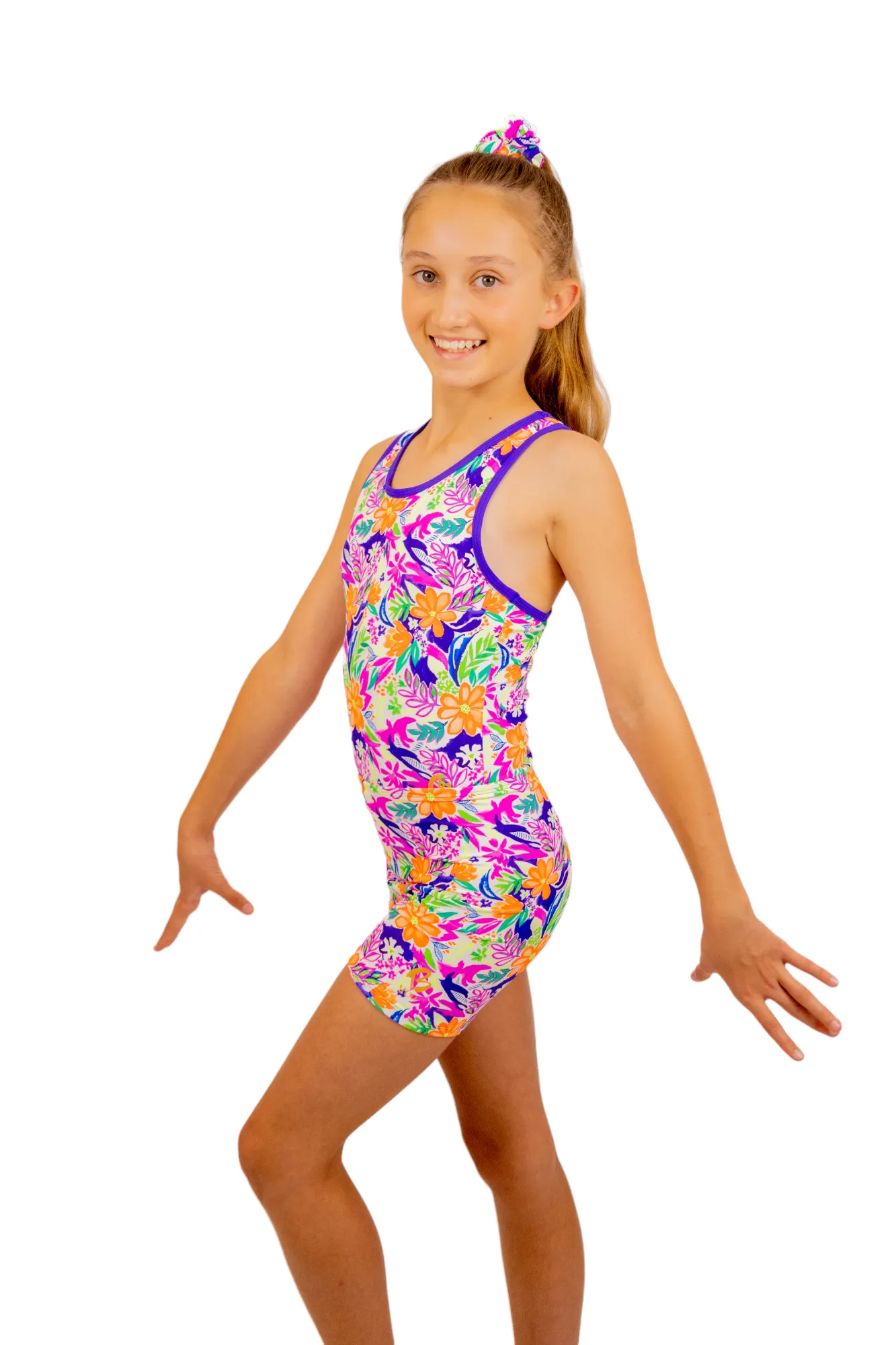 Tropical - Gym Swim Bike Shorts