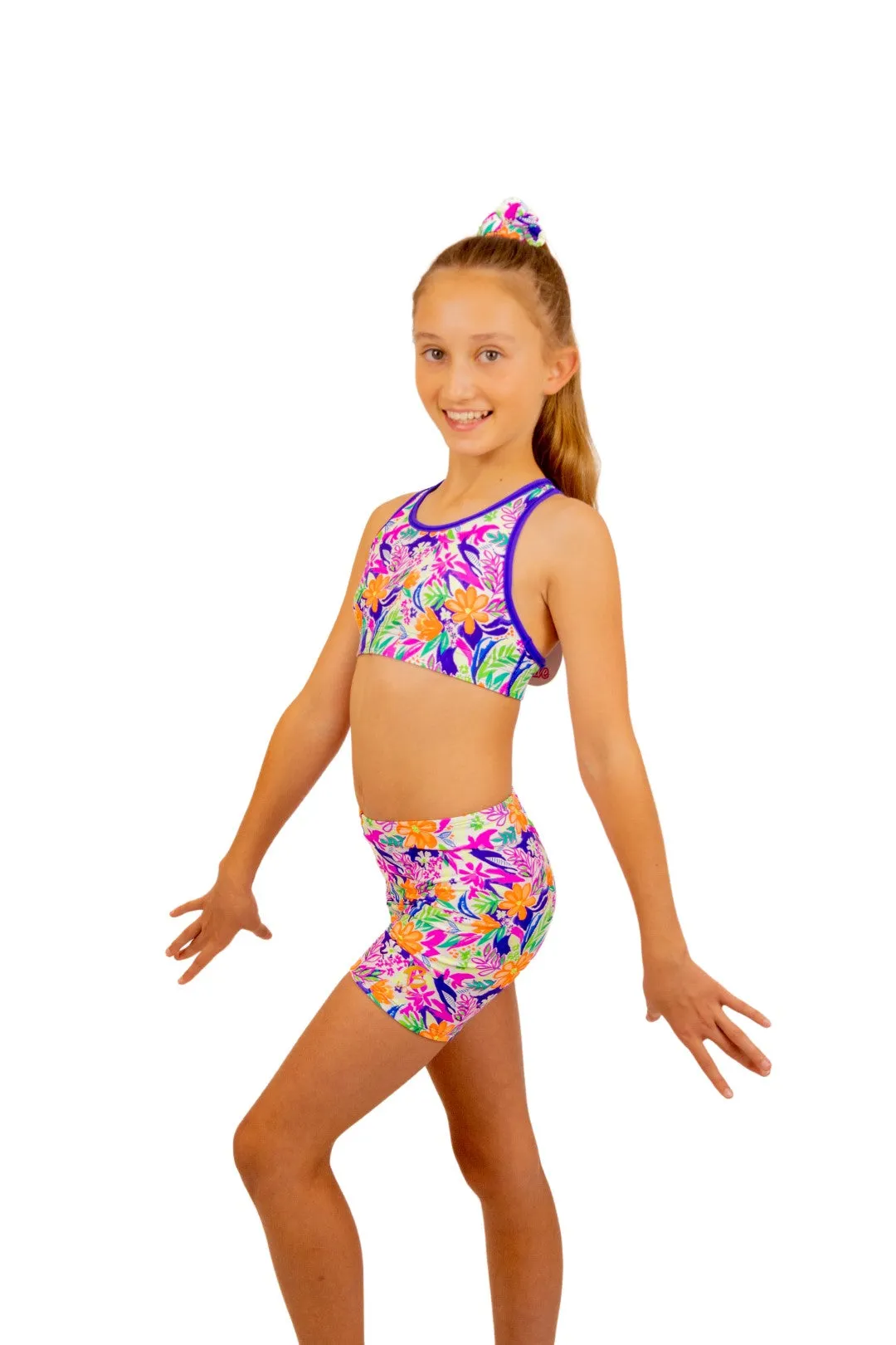 Tropical - Gym Swim Bike Shorts
