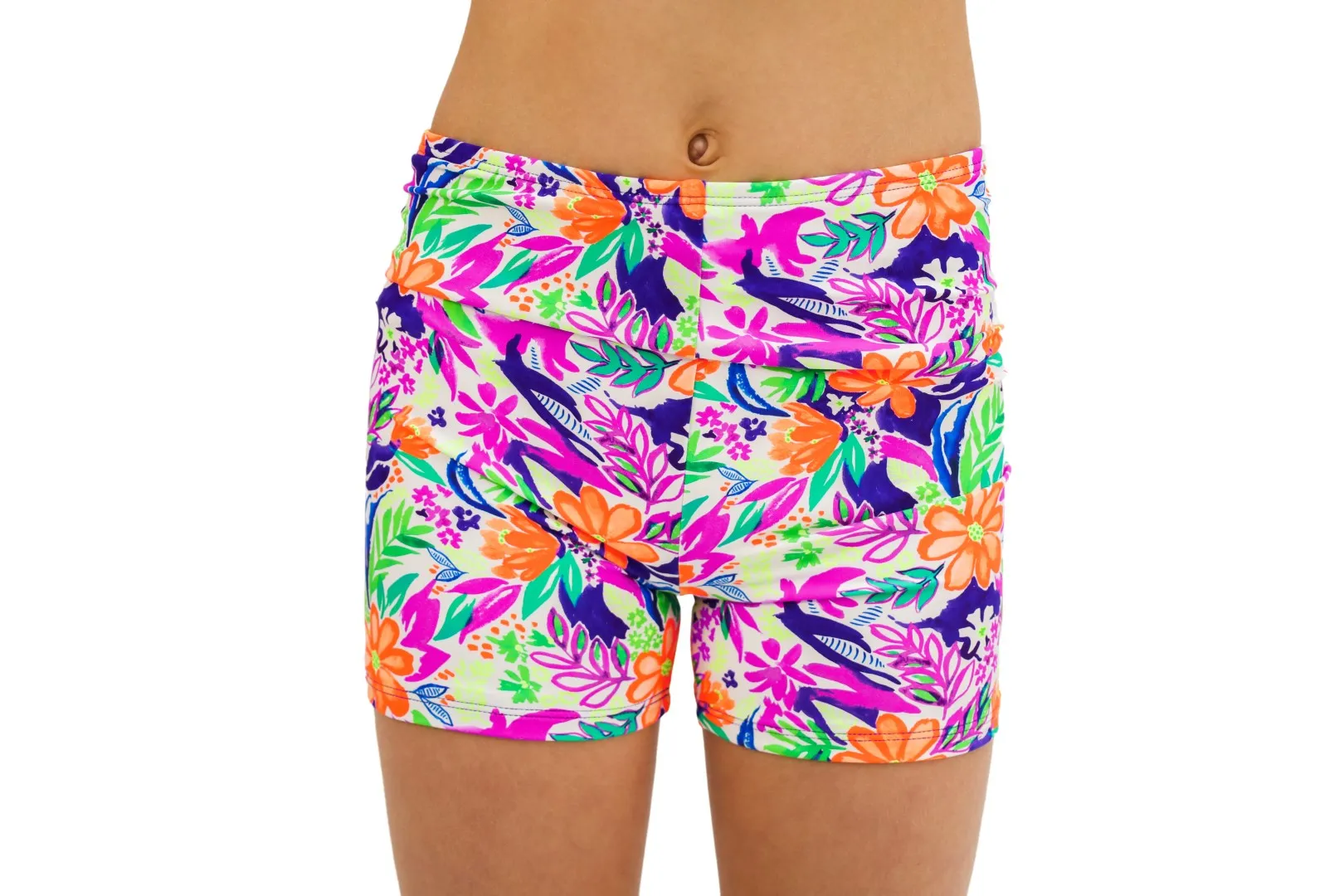 Tropical - Gym Swim Bike Shorts