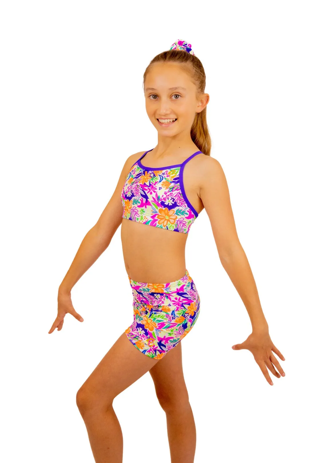 Tropical - Gym Swim Bike Shorts