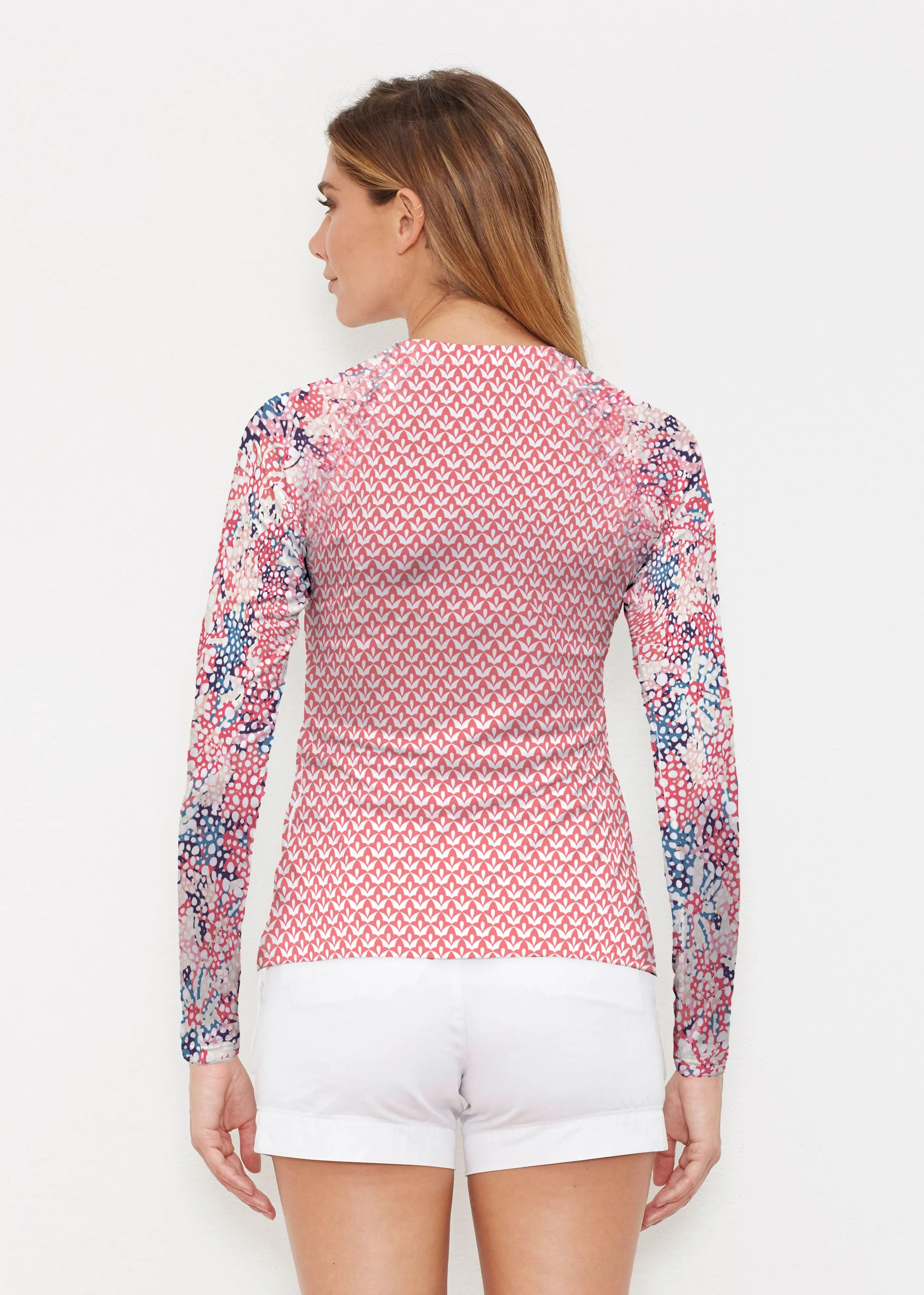 Tulips are Back (7880) ~ Long Sleeve Rash Guard