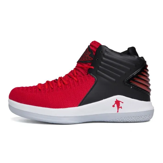 TULUO Jordans Basketball Shoes For Men Ankle Boots Sneakers Outdoor Gym Breathable Anti-skid Athletic Male Basket Sport Shoes