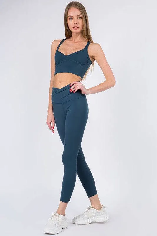 Twisted Waist buttery soft  Leggings