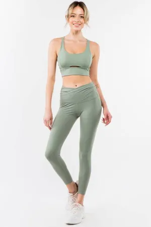 Twisted Waist buttery soft  Leggings