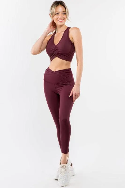 Twisted Waist buttery soft  Leggings