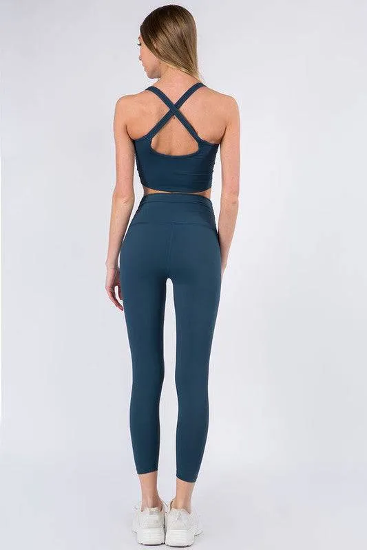 Twisted Waist buttery soft  Leggings