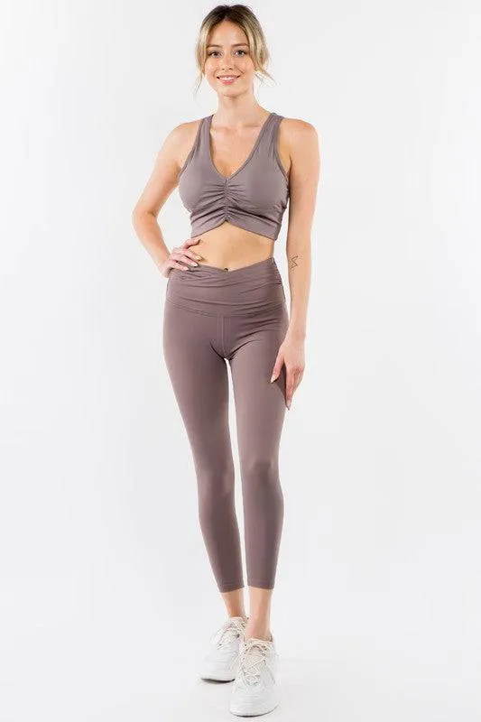 Twisted Waist buttery soft  Leggings