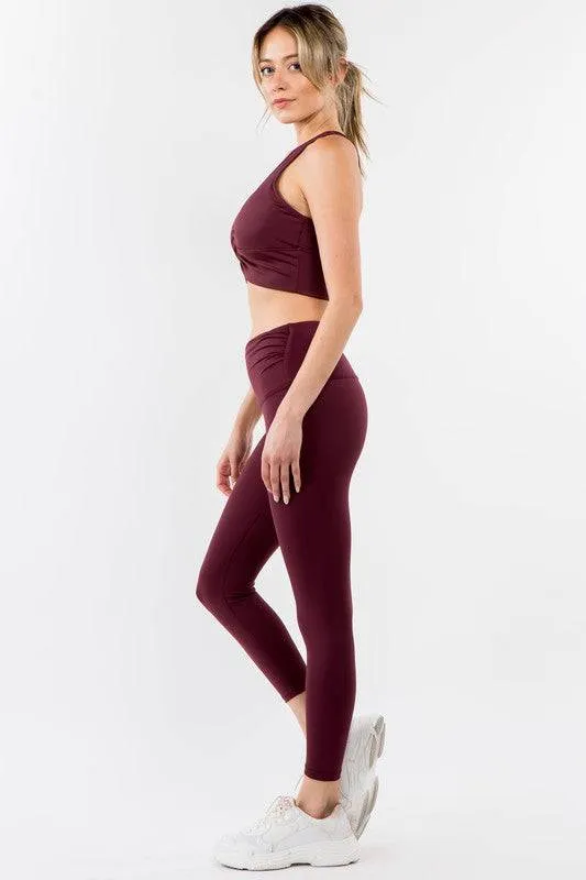 Twisted Waist buttery soft  Leggings