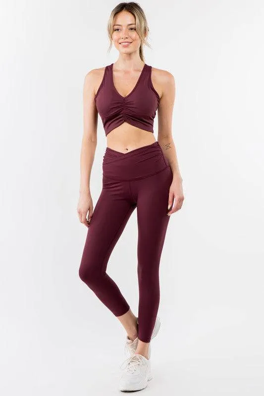 Twisted Waist buttery soft  Leggings