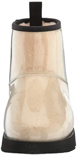 UGG Classic Clear Mini Boot, Natural / Black, Size 7