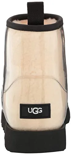 UGG Classic Clear Mini Boot, Natural / Black, Size 7