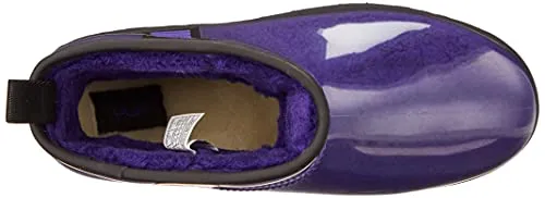 UGG Women's Classic Clear Mini Fashion Boot, Violet Night/Black, 8