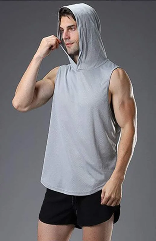 Ultimate Performance Men's Hooded Quick-Dry Sports Vest