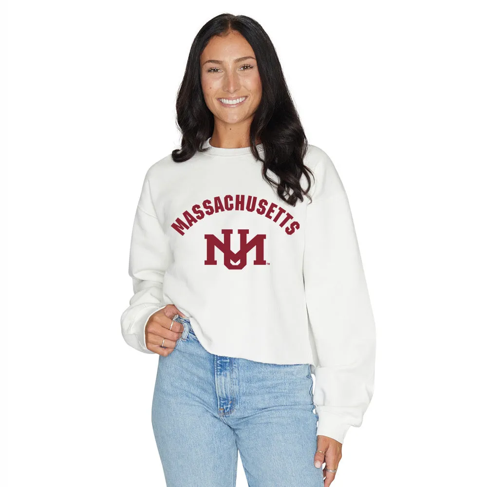 UMass Oversized Vintage Crewneck