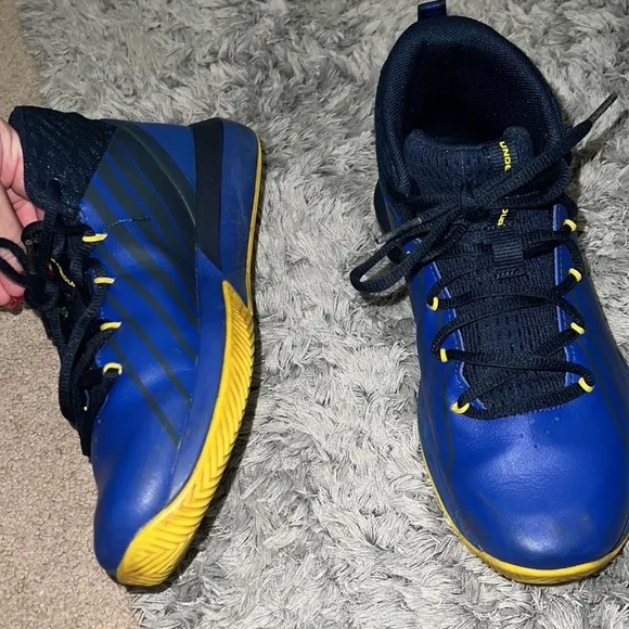 Under Armour Steph Curry 2.5 GS ‘Dub Nation Boy’s Basketball Sneakers