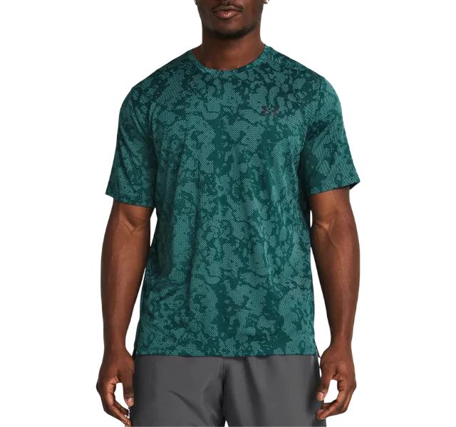 Under Armour Tech Vent Geode T-Shirt and Launch 7 Inch Shorts Set - Hydro Teal