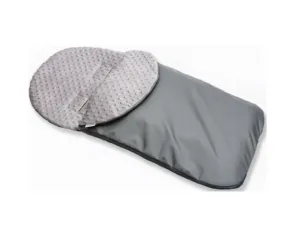 Universal Footmuff Stroller Pushchair Buggy Car seat Dimple Grey/Grey