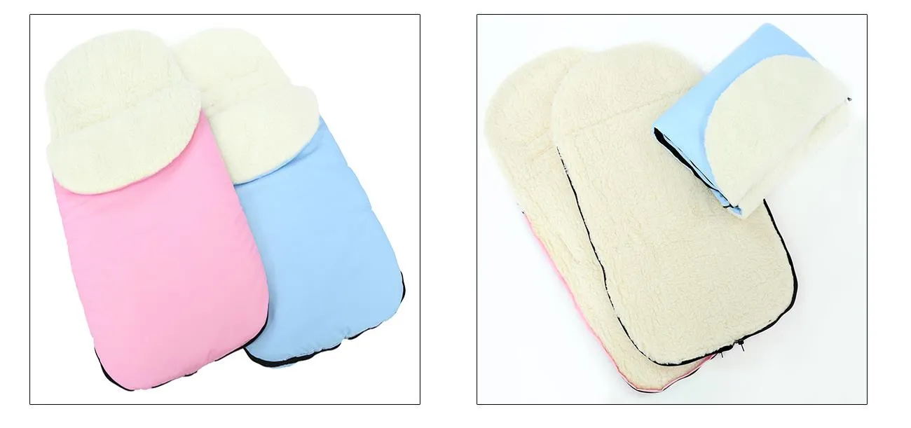 Universal Footmuff Wool/ Green