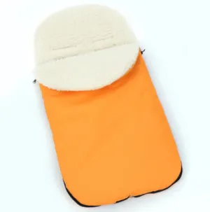 Universal Footmuff Wool/ Orange