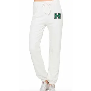 University of Hawaii White Joggers