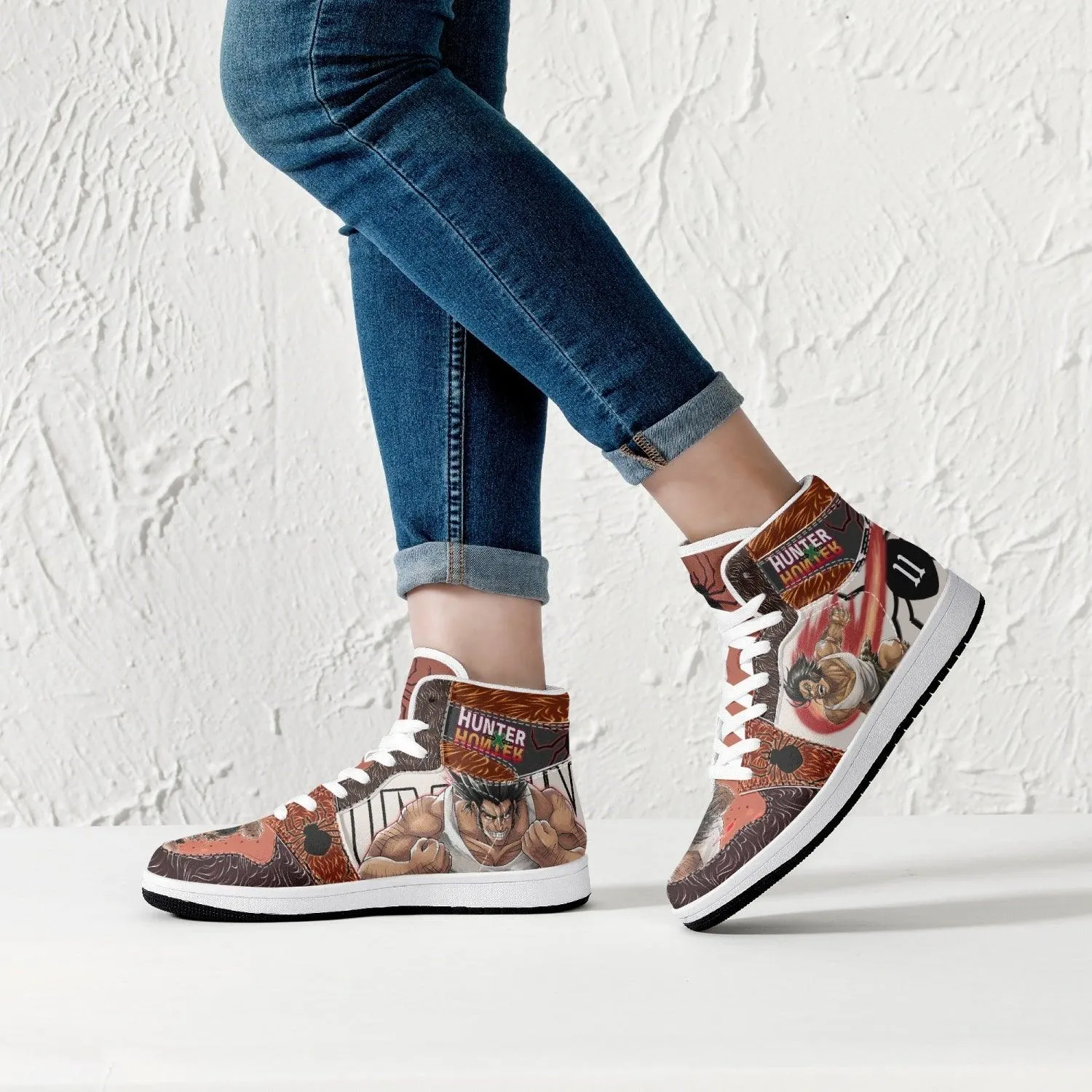 Uvogin Hunter X Hunter Mid 1 Basketball Shoes