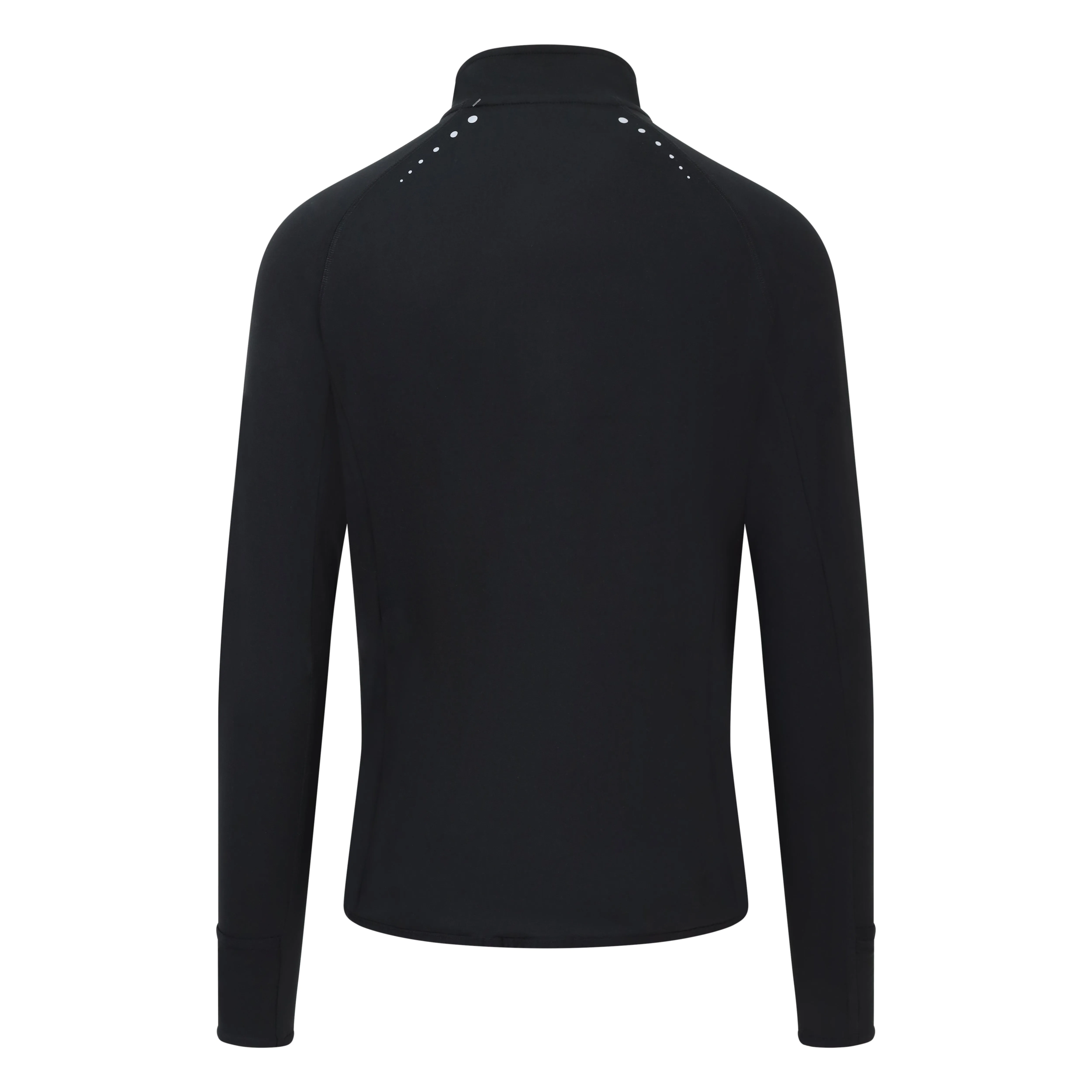 Validate Mens TriDri® long sleeve performance ¼ zip Black