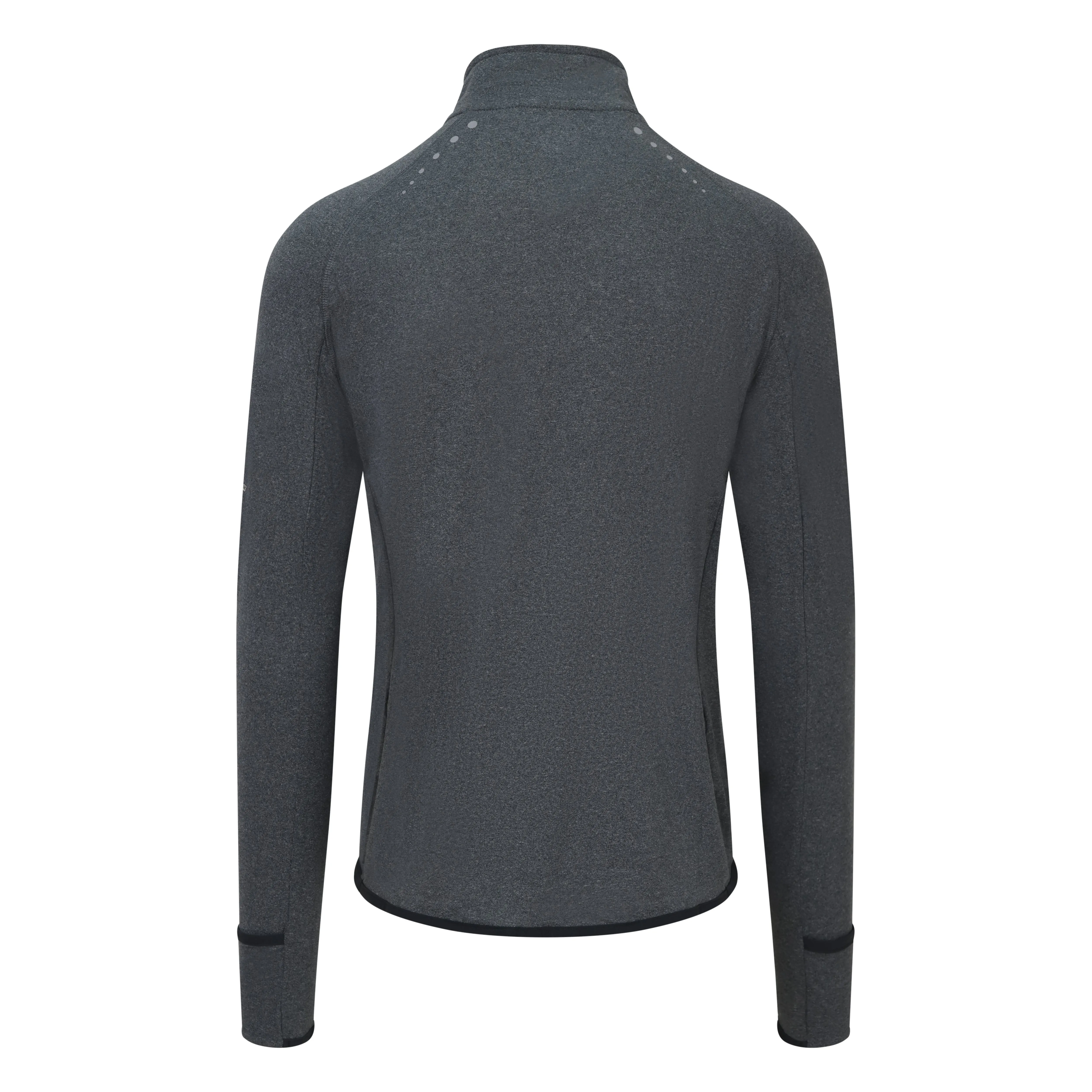 Validate Mens TriDri® long sleeve performance ¼ zip Grey