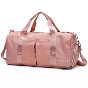 Validate Sports and Fitness Wet Pack Duffle Bag Rose