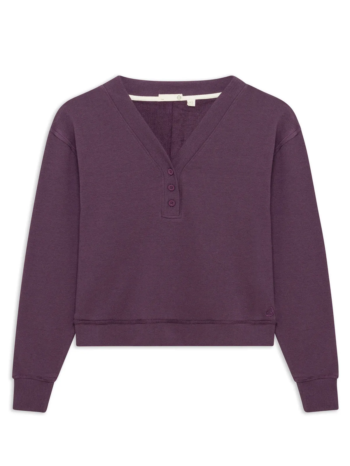 Varsity Henley Sweatshirt