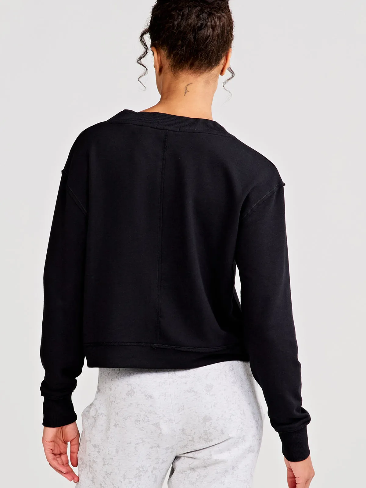 Varsity Henley Sweatshirt