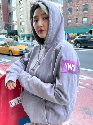 Vintage Zinc Tie Dye Patch Hoodie