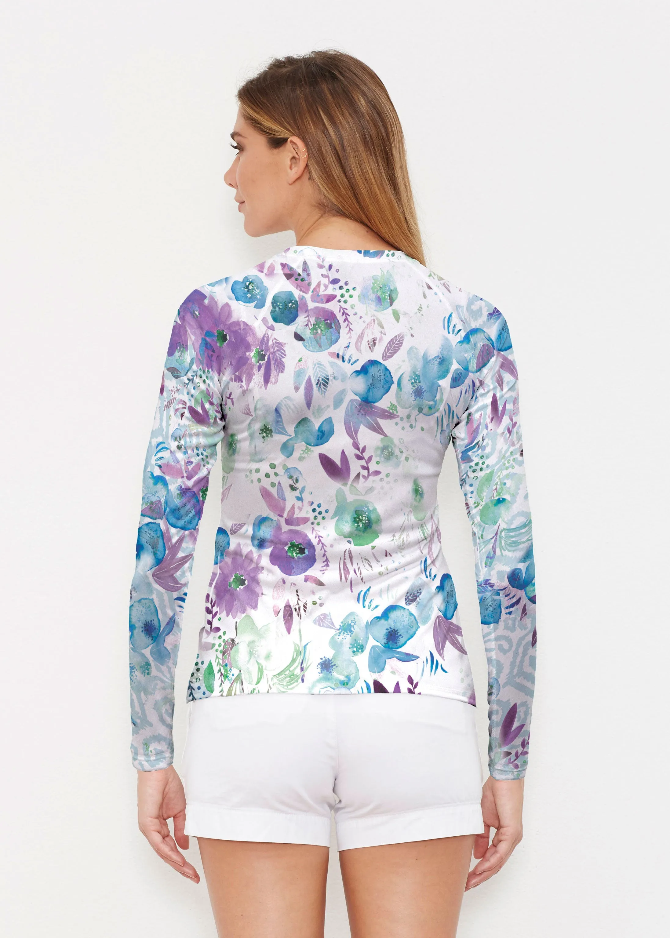 Violet (16228) ~ Long Sleeve Rash Guard