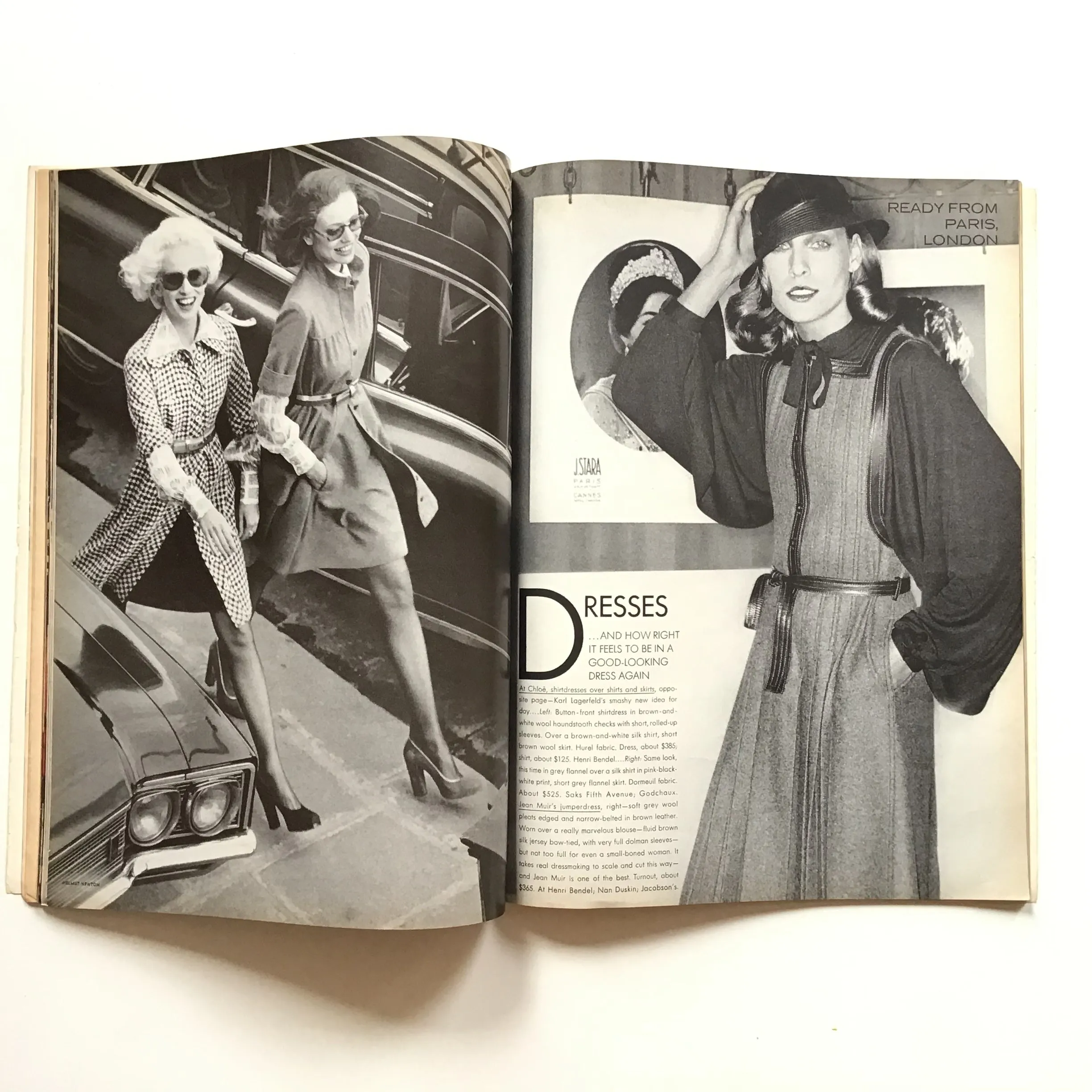 Vogue August 15, 1972 --Lauren Hutton by Richard Avedon on cover