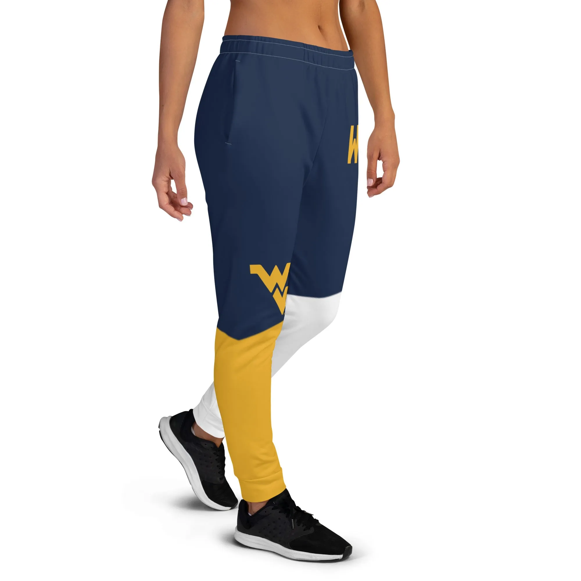 West Virginia Mountaineers Color Block Sweatpants