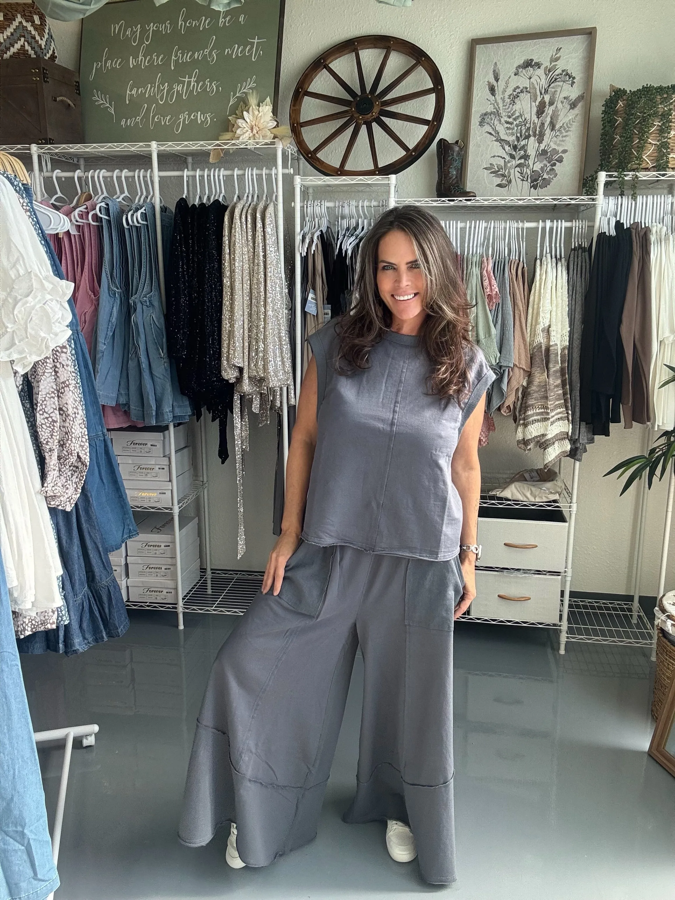 Wide Leg Sweatpants